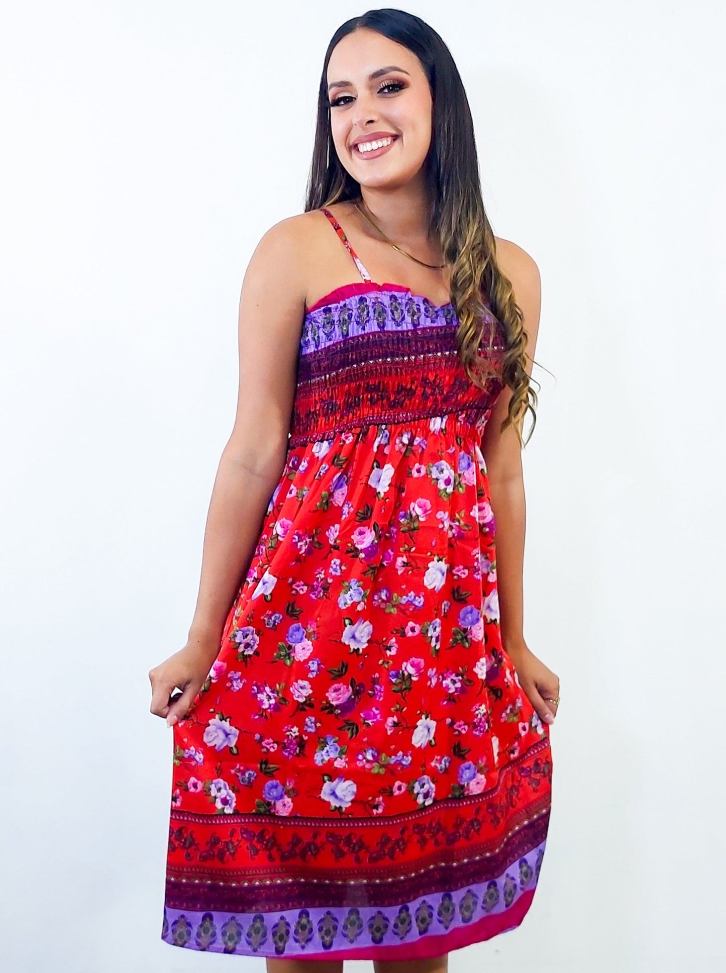 VESTIDO FLOREADO