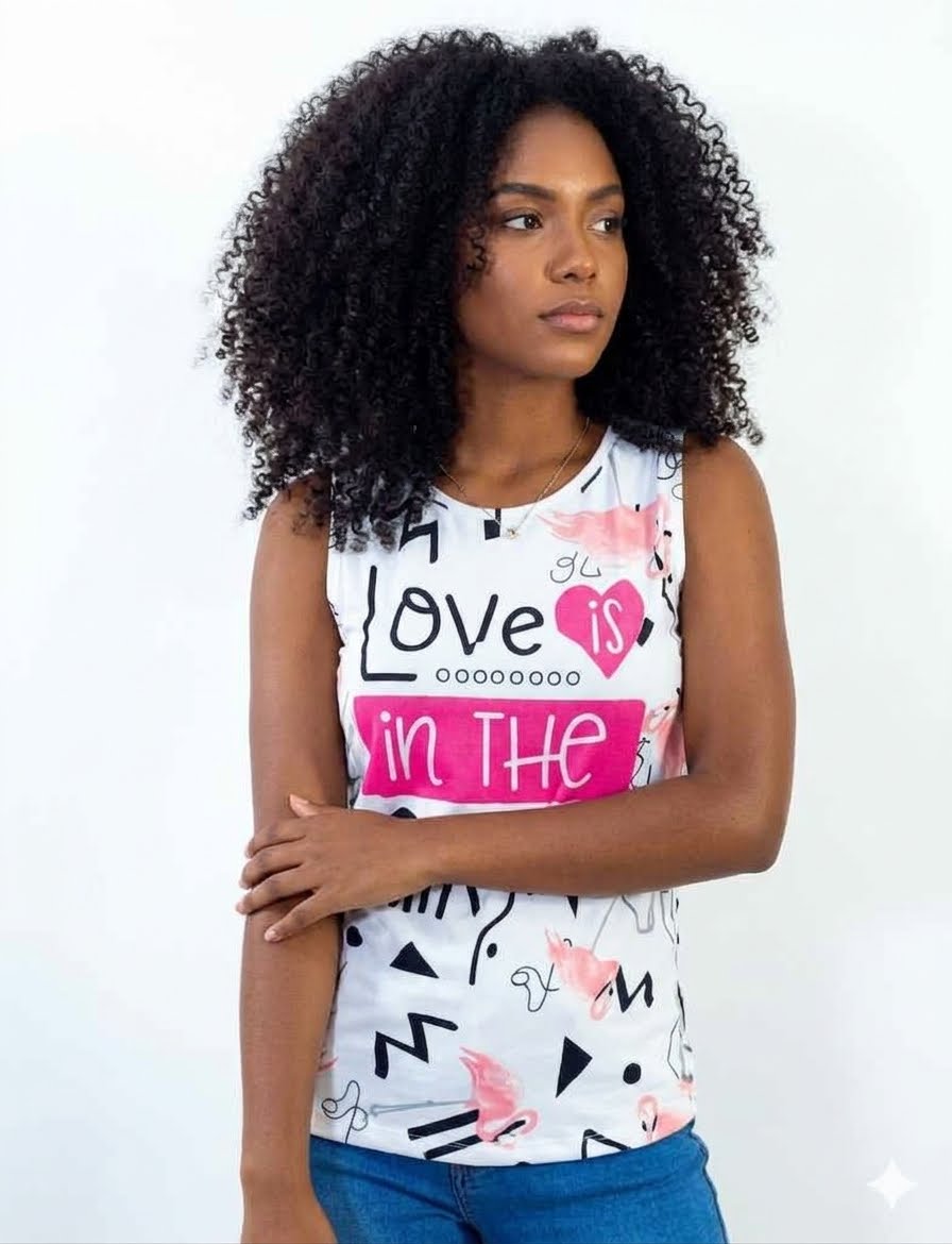 BLUSA LOVE IN THE AIR