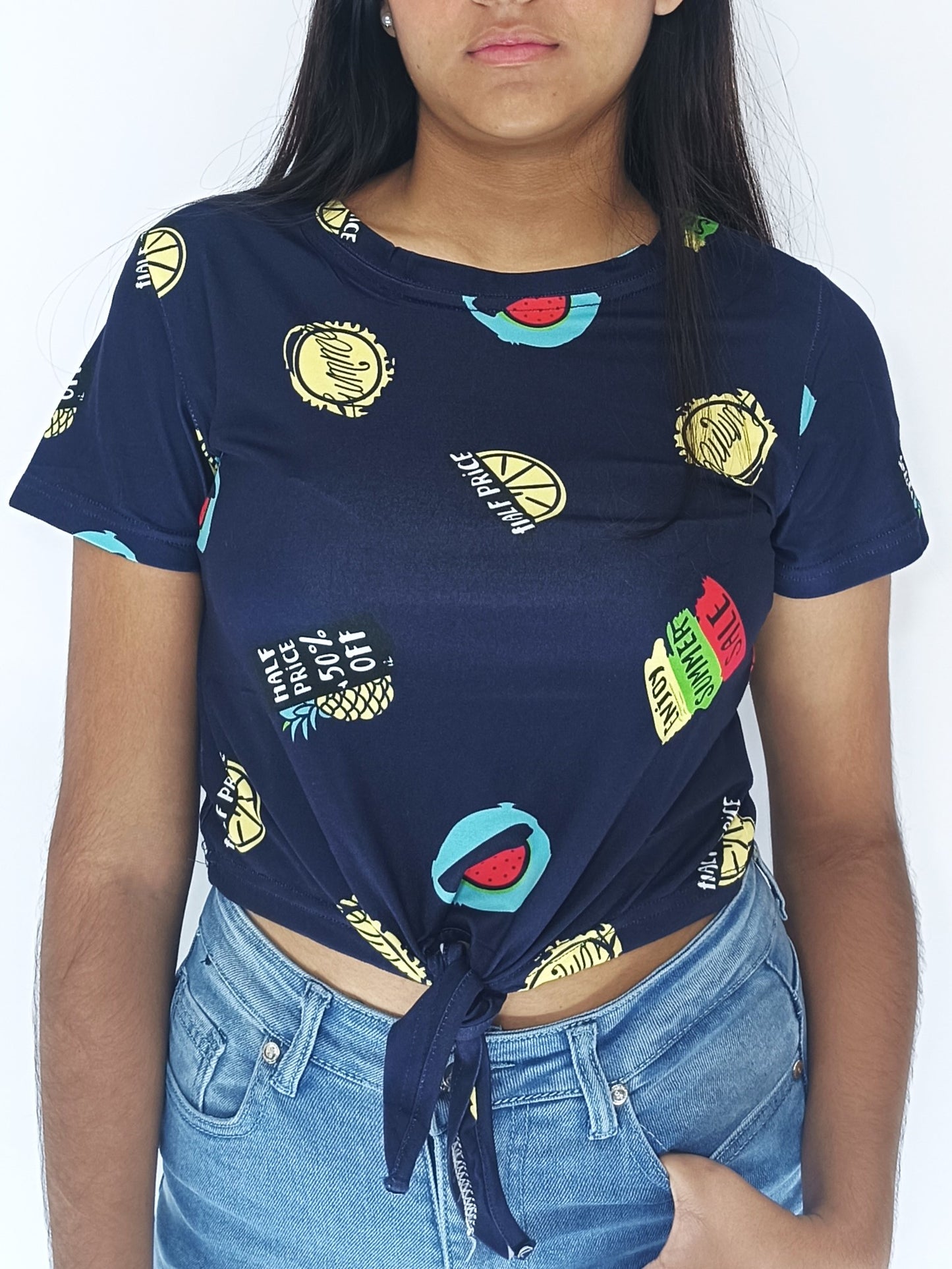 CAMISA CROP TOP