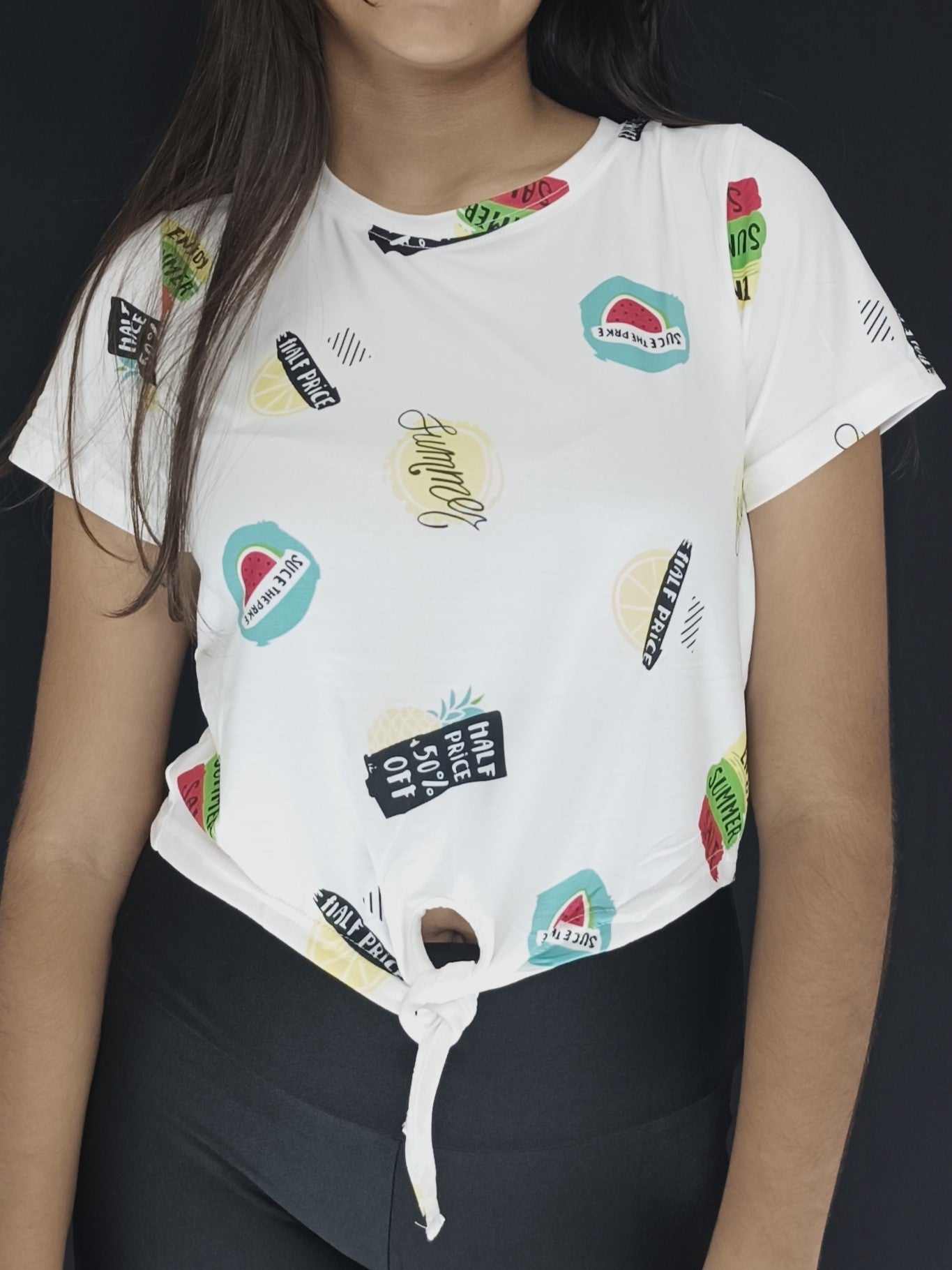 CAMISA CROP TOP