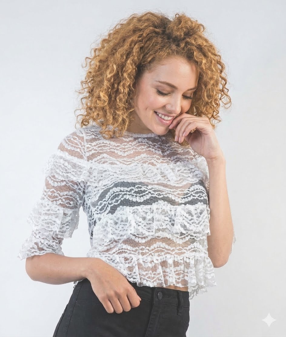 CAMISA ENCAJE