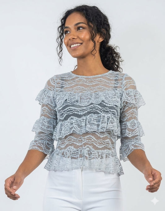 CAMISA ENCAJE