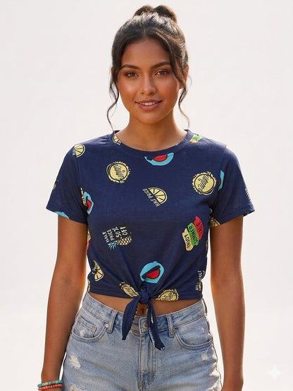 CAMISA CROP TOP