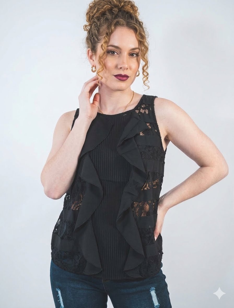 BLUSA CON FARALAO