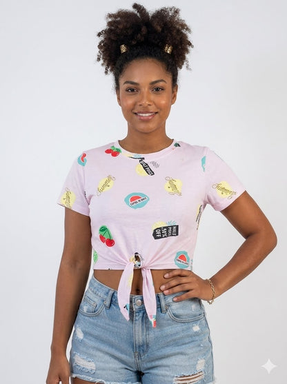CAMISA CROP TOP