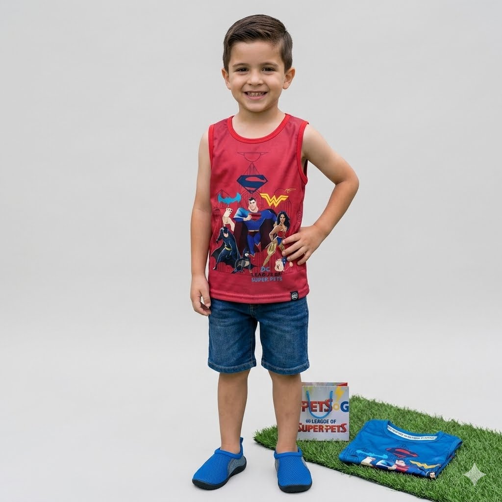 CAMISA NIÑO SUPERHEROES