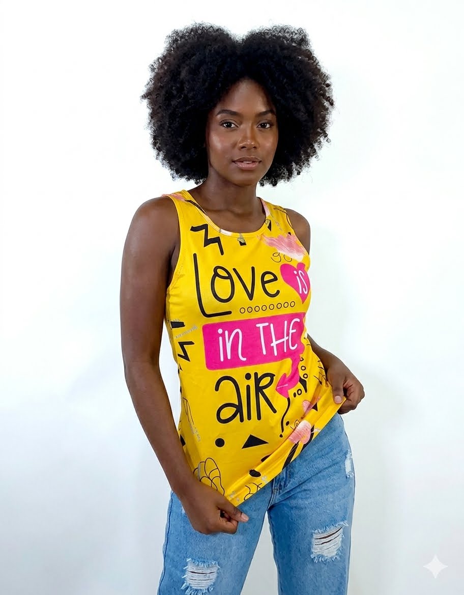 BLUSA LOVE IN THE AIR